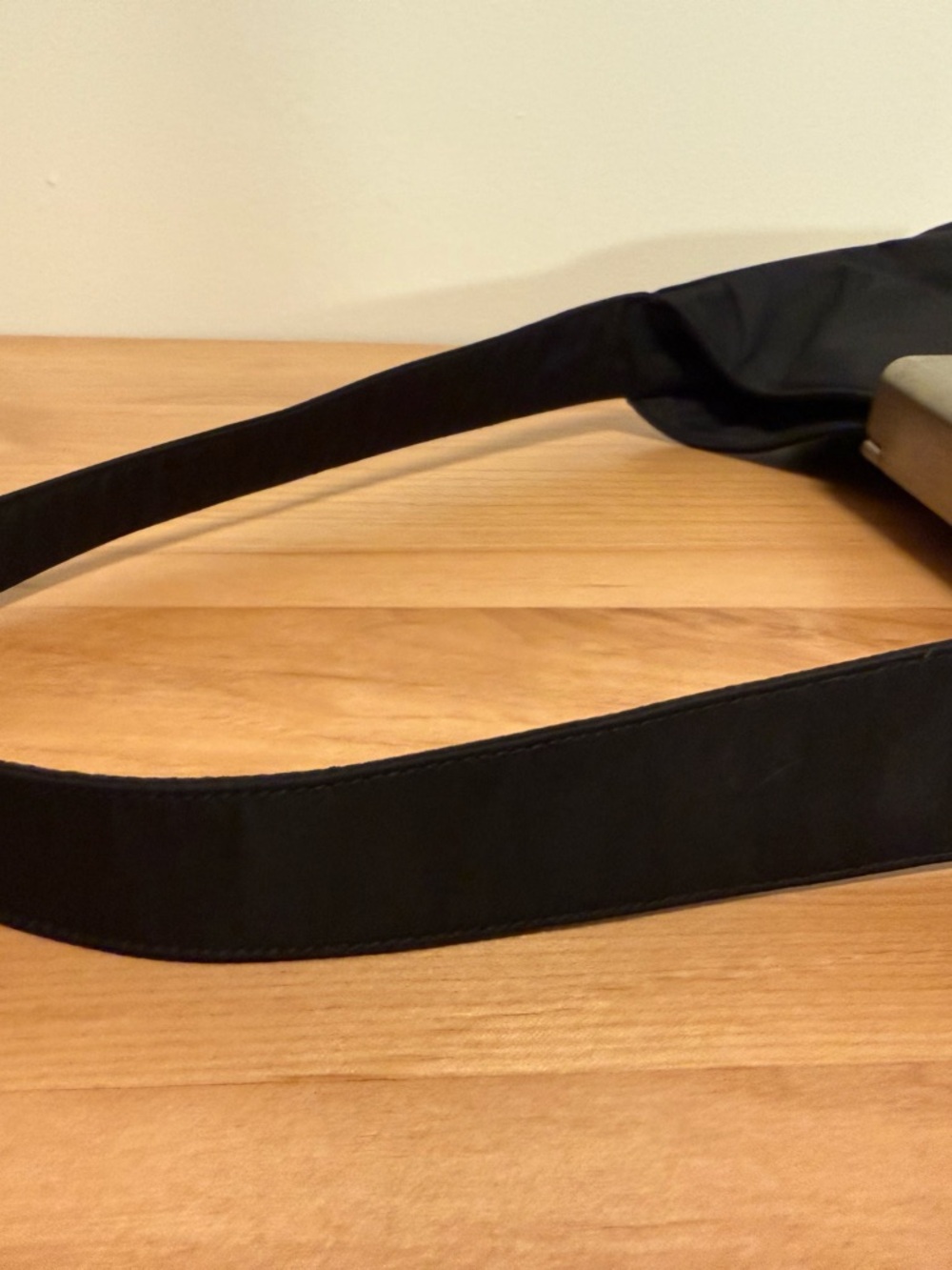 Authentic Vintage Prada Black Nylon Shoulder Bag - Picture 5 of 16